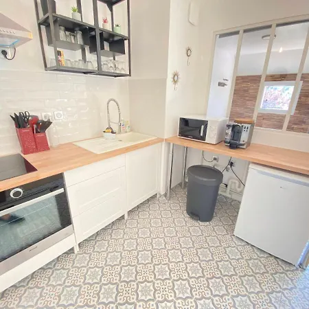 Plein Charme Aux Minimes Terrasse Calme + Parking Апартаменты
